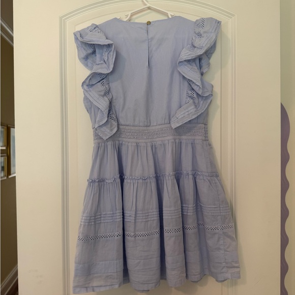 Crewcuts Light Blue Ruffle Dress - Picture 3 of 3